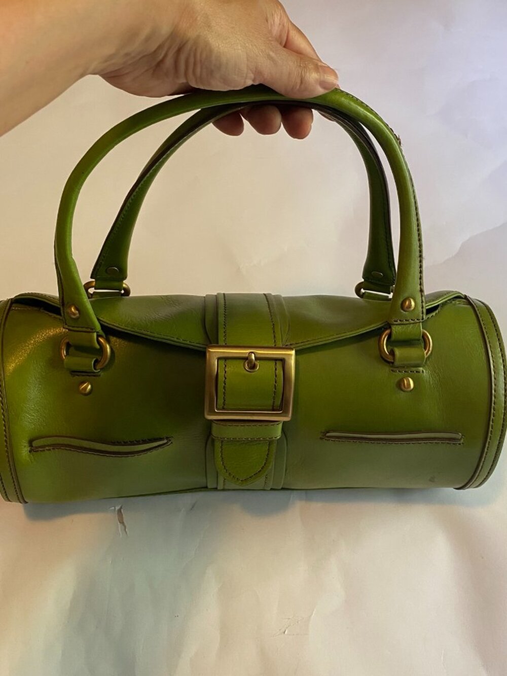 Maxx Leather Top Handle Bag